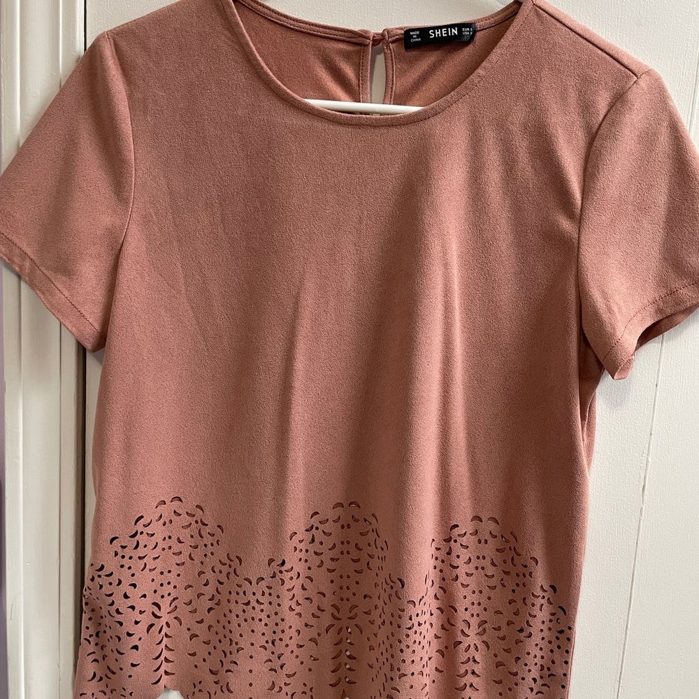 Pink blouse